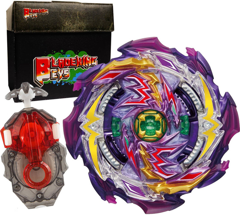 BLADEKING BEYS B177 Jet Wyvern Around Just 1D + DB Launcher L/R + carton toy storage box(Multicolor)