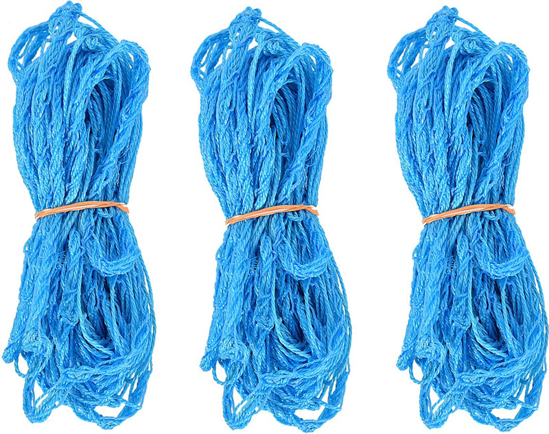 Voosoto Creeper Plant Climbing Support Net 3Ft * 6Ft (36" X 72") (Pack of 3) Blue Colour Garden Tool Kit(1 Tools)