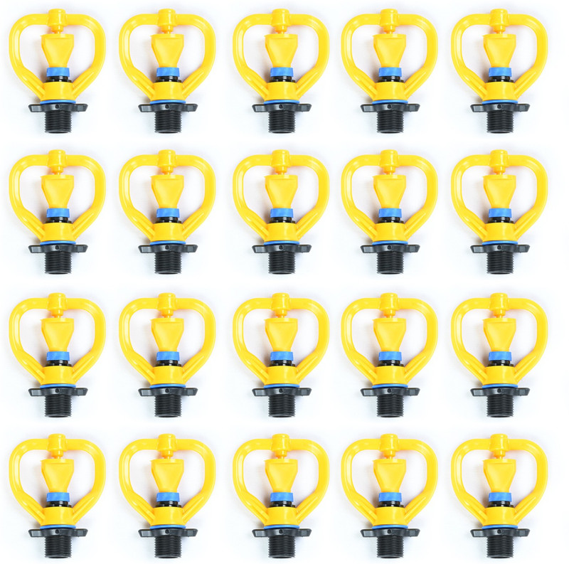 VAYAL IRRIGATIONS Butterfly Sprinkler/ Sprayer 1/2 Inch Agriculture/Poultry 360 Deg | 15 Ft Radius 100 L Hose-end Sprayer(Pack of 20)