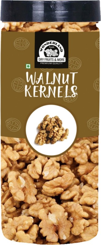 WONDERLAND Foods-Natural Dried Walnut Kernels (Akhrot Giri) Jar Walnuts