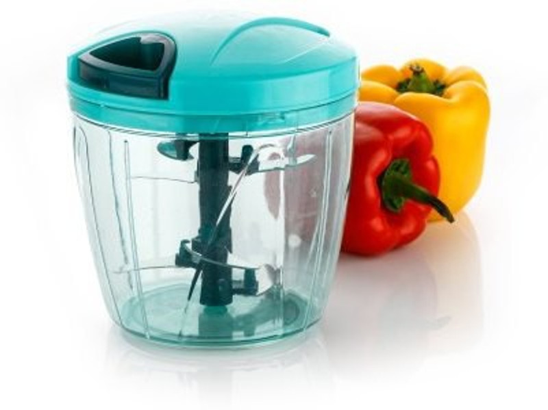 kex on by Kexon Blueberry Premium Chopper of 1100ml Electric Vegetable & Fruit Grater & Slicer(1 Piece of Chopper of 1100ml)
