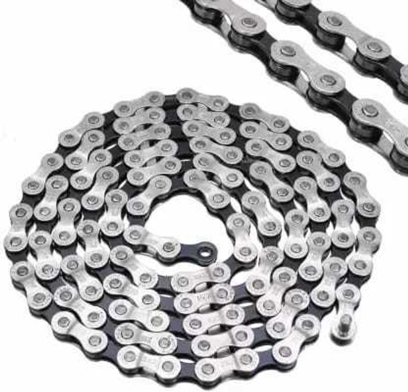 ghg Steel Bicycle Chain 7/8 Speed 116 Links Narrow Cycle Lock