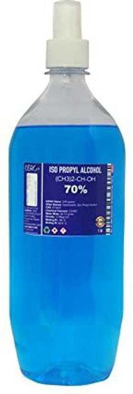 CERO ISO PROPYL ALCOHOL Multi Purpose 70% Spray (1 Lit) for Computers, Laptops, Mobiles(IPA70)