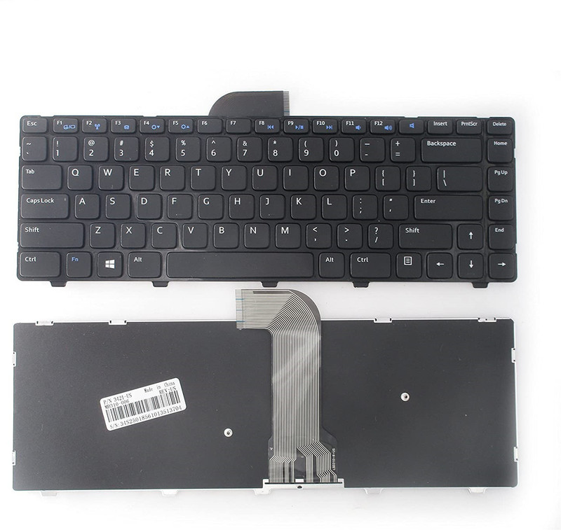 SellZone Laptop Keyboard Replacement DELL INSPIRON 14-3421, 1528, 2518, 14V 3421, Laptop Keyboard Replacement Key