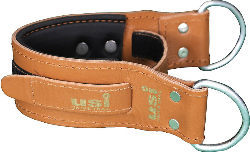 usi Ankle Support, Gym Support, Fitness Support, Leather Ankle Cuff (7007) Brown Ankle Weight(0.2 kg)
