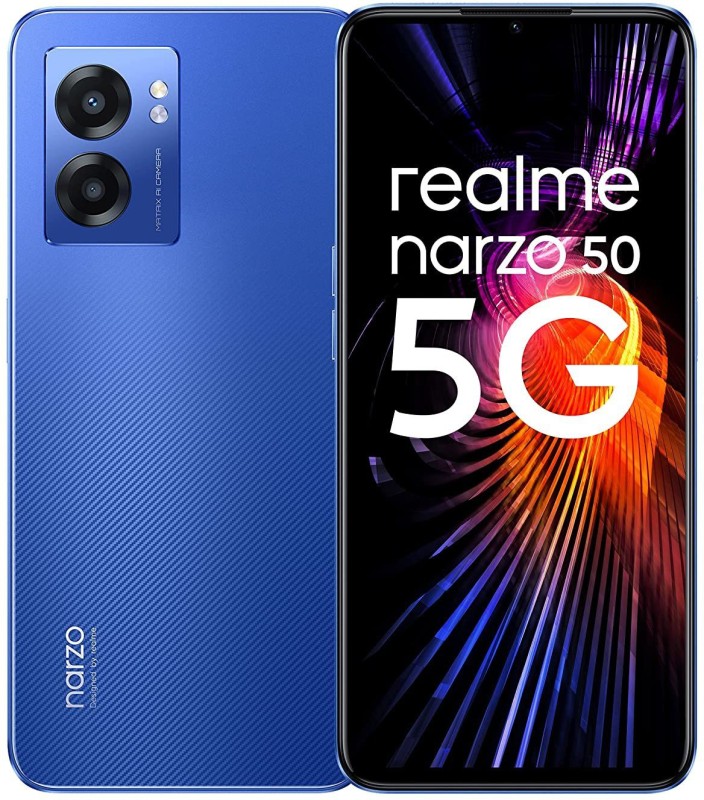 realme narzo 50 5G (Hyper Blue, 128 GB)(6 GB RAM)