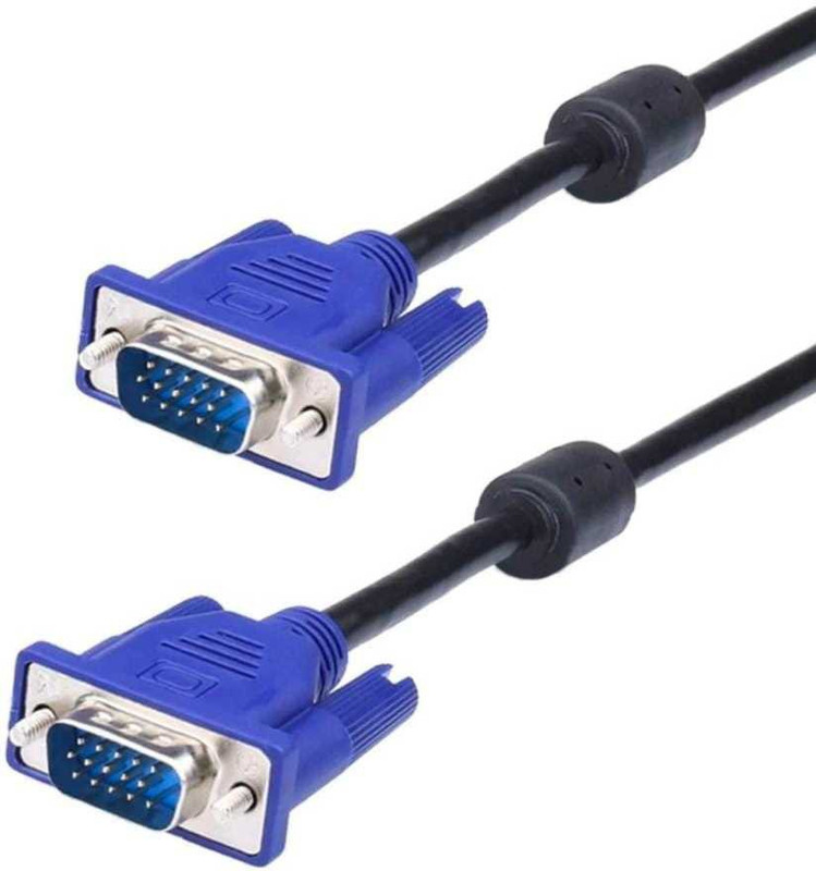 SSV CARE  TV-out Cable Vga cable 1.5 meter(Black, For Computer)