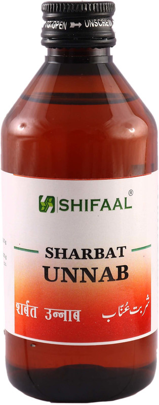 SHIFAAL Sharbat Unnab (200ml) (Pack Of 2)(Pack of 2, 400 ml)