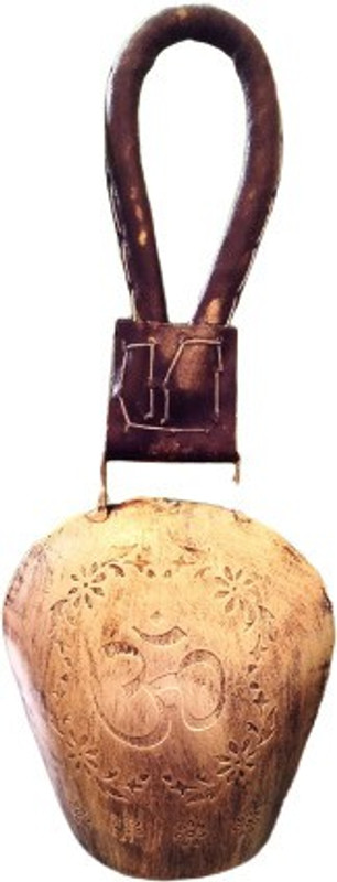 MIRAMAYEE om bell religious bell for home decor/pooja/hanging decor(om bell) Mountable Cowbell(Iron)