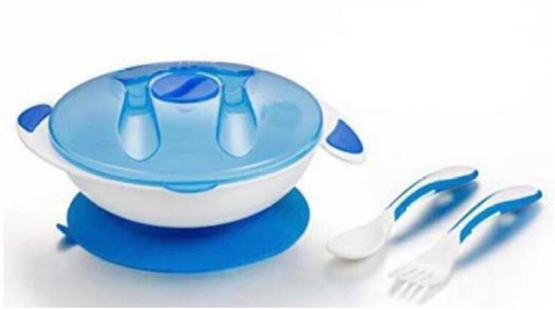 Duggu kids Baby Feeding bowl set for babies with beautiful design  - plastic(Multicolor)