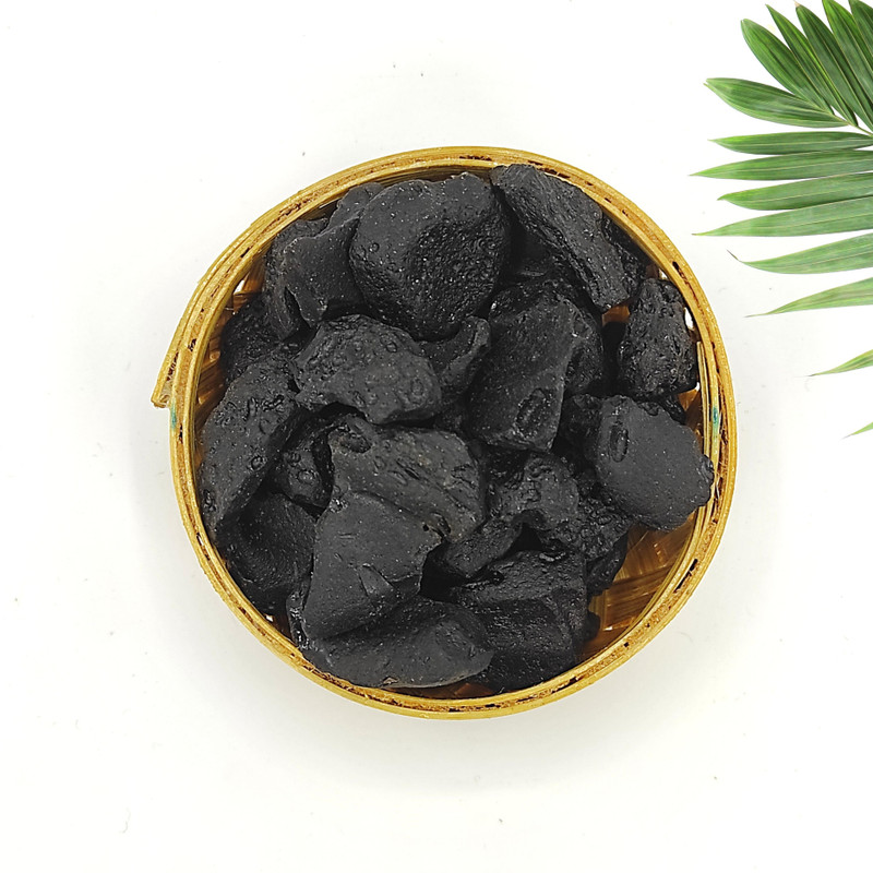 Plus Value Tektite Tumbled Stone Reiki Healing Crystal Stones Regular Asymmetrical Crystal Stone(Black 4)