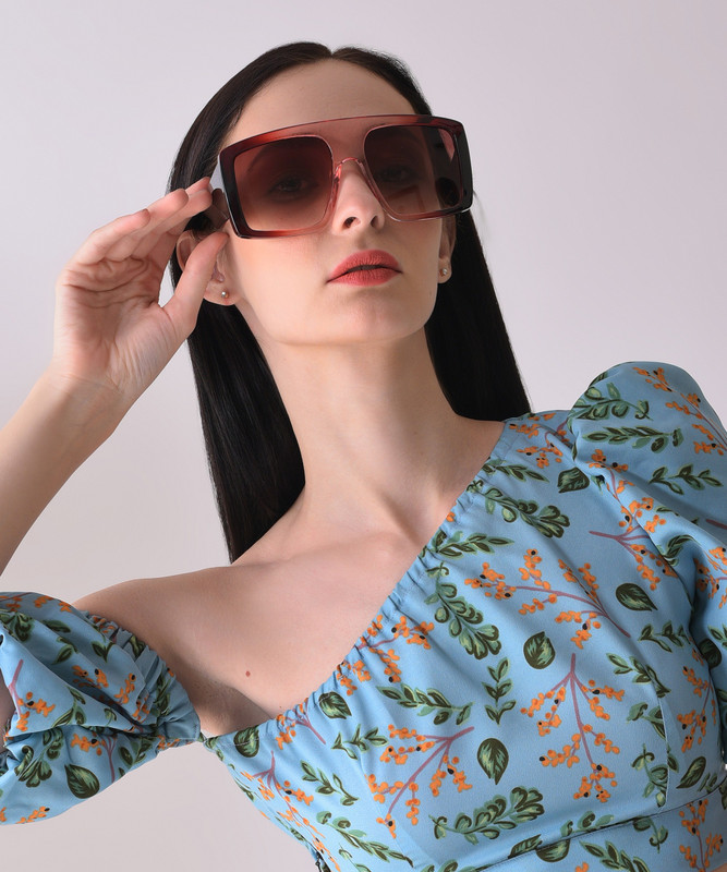 Haute Sauce Over-sized Sunglasses(For Women, Brown) - 44% off at DetectaDeal