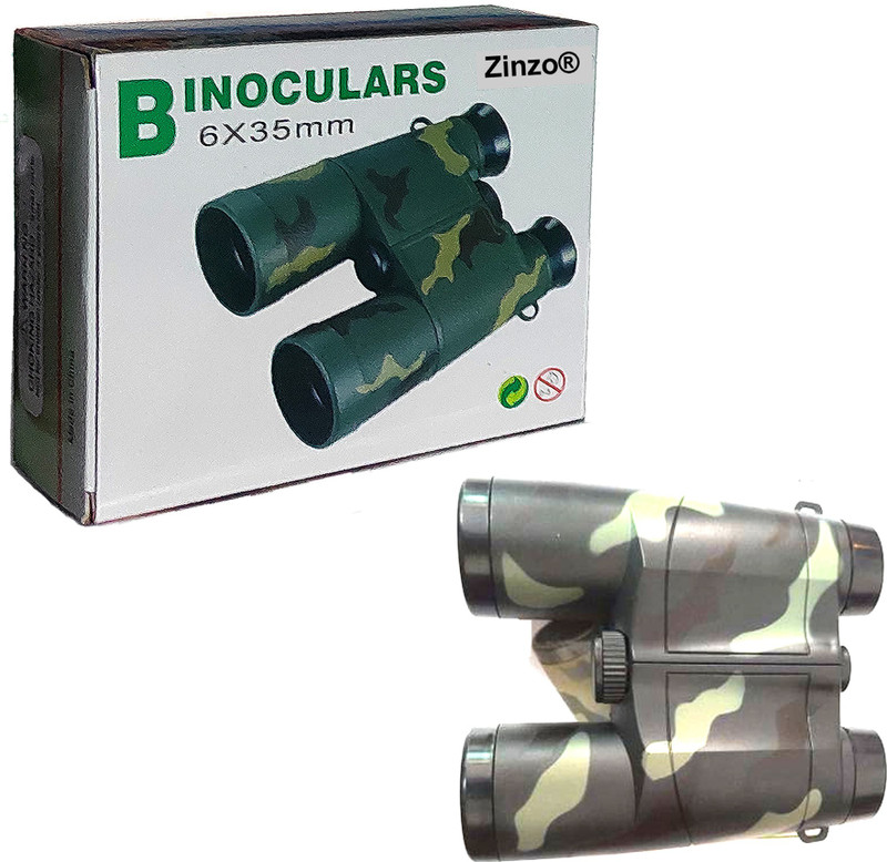 Zinzo SellRider Extra Zoom Compact Mini Binocular for Camping Travel Concerts Outdoor Binoculars(35 mm , Black)