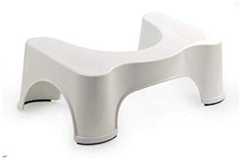 Eazily The Toilet Squat Stool|Acupressure Points|Anti-Constipation Potty Box(White)