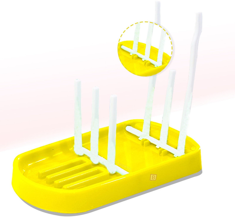 Bembika Plastic Bottle Rack(Green, 4 Bottles)
