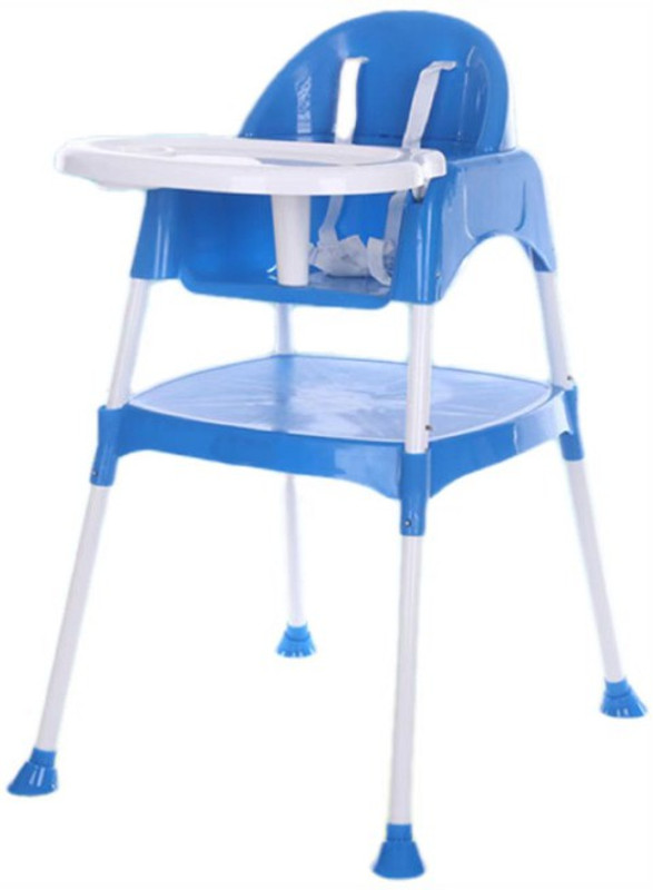 Little Tribe Multifuction Kids High Chair(Blue, White)