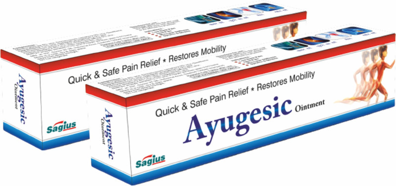 sagius Ayugesic Ointment(Pack of 2, 30 g)