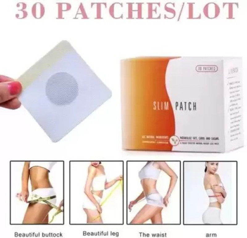 AcuHealth Slim Patch 30 Pcs Stomach fat burning Navel stick Slimming Lose Weight Burn Fat Back / Lumbar Support
