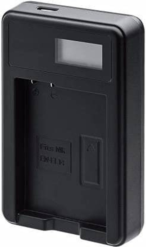 Power Smart DMW BLF19E USB LCD Display Battery Charger for for Lumix DC GH5 DMC GH3 DMC GH3K  Camera Battery Charger(Black)