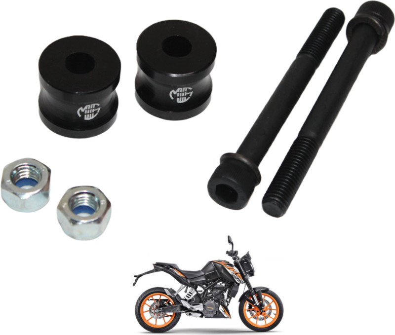 OBEROI'S TRADERS Bike Handlebar Riser / Handle Height Raiser Clamps For Duke 125/200/250/390 Handlebar Riser Kit