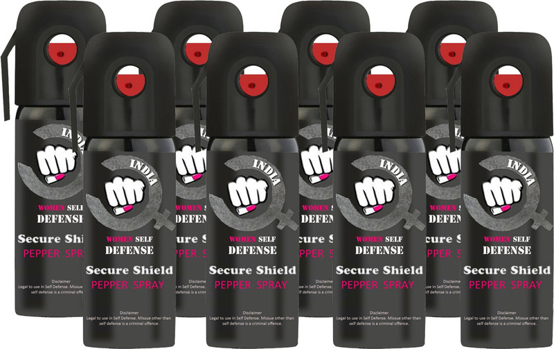 SECURE SHIELD Self Defence Pepper Spray for Personal Safety and Protection Pepper Stream Spray