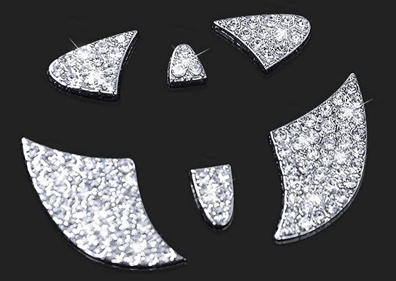 QAWACHH Steering Cover For Toyota Corolla(silver, Plastic)