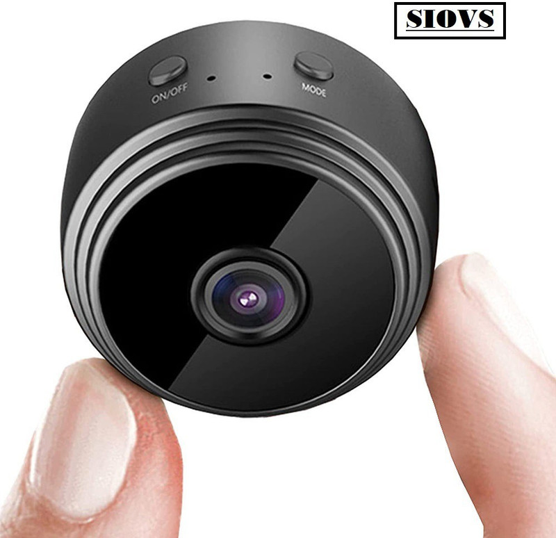 SIOVS 1080P Spy Wireless Mini Magnetic Security HD Camera Built-in Rechargeable Security Camera(64 GB, 1 Channel)