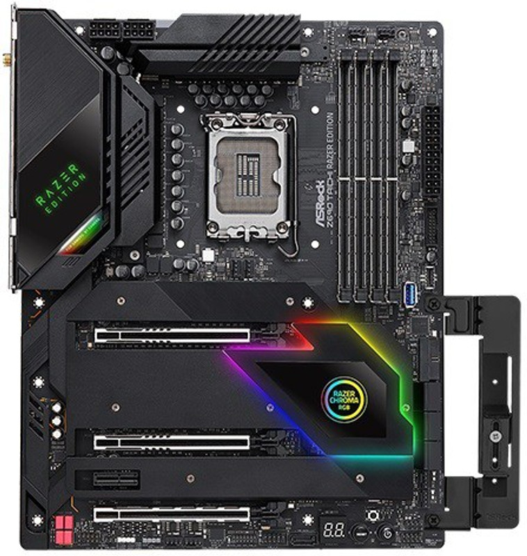 ASRock Z690 Taichi Razer Edition LGA 1700Socket ATX Intel Z690 Chipset DDR5 Motherboard for Desktop