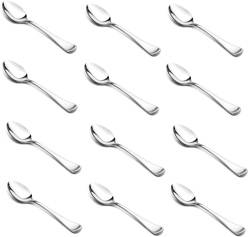 OSMOSIS 4 PCS SPOON Disposable Stainless Steel Table Spoon Set(Pack of 4)