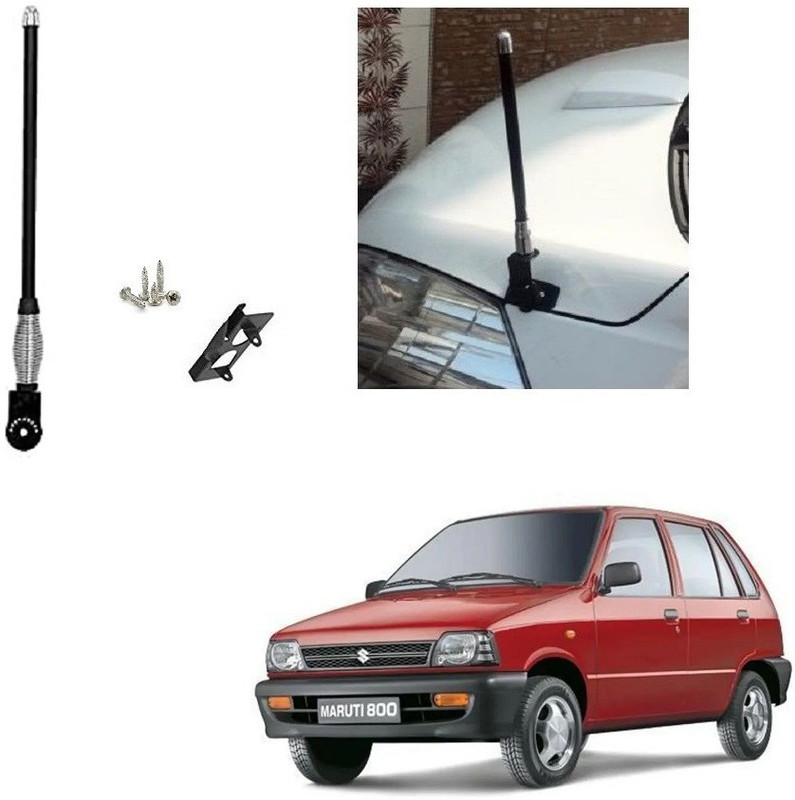 SPREADX Stylish Car Bonnet Show Decorative Antenna Rod Style for Maruti 800 Whip Vehicle Antenna