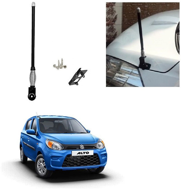 SPREADX Stylish Car Bonnet Show Decorative Antenna Rod Style for Maruti Suzuki Alto 2019 Whip Vehicle Antenna