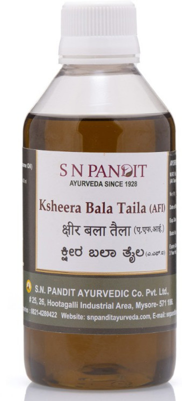 s n pandit Ksheerabala Taila(Pack of 2, 200 ml)