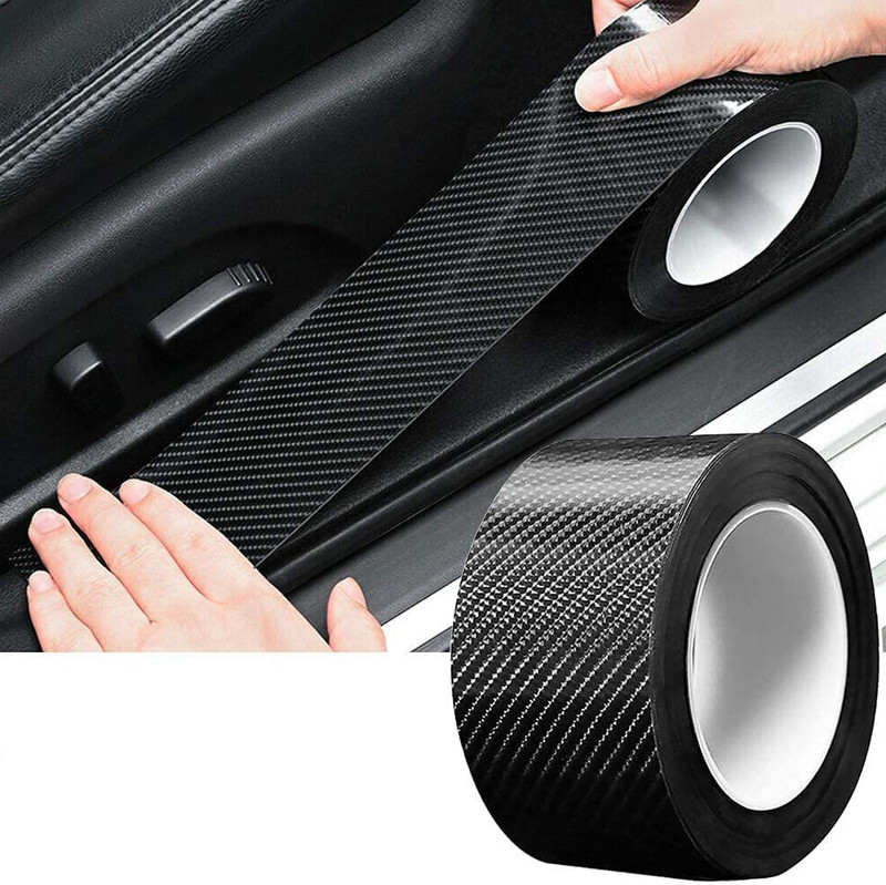 Mr fix Fiber Car Bumper Guard(Clear, Pack of 1, Universal For Car, NA)