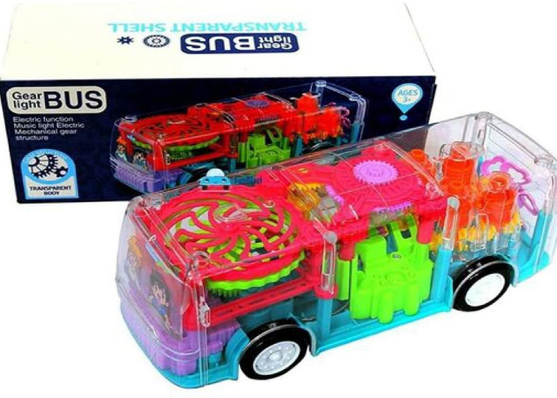KTRS Car Toy for Kids with Gear Technology 3D Light,Musical Sound 360 Degree Rotation(Multicolor)