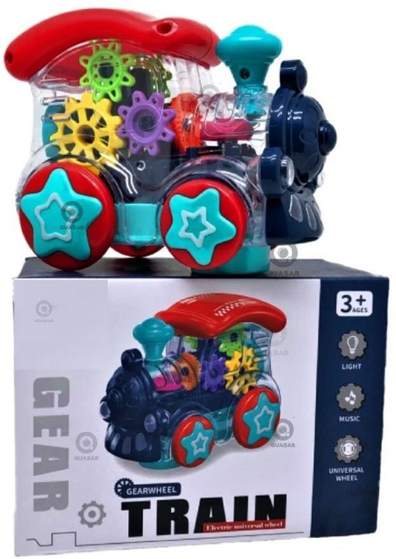 KTRS Engine Concept Musical and 3D Light Kids Transparent Vehicle Toy(Multicolor)