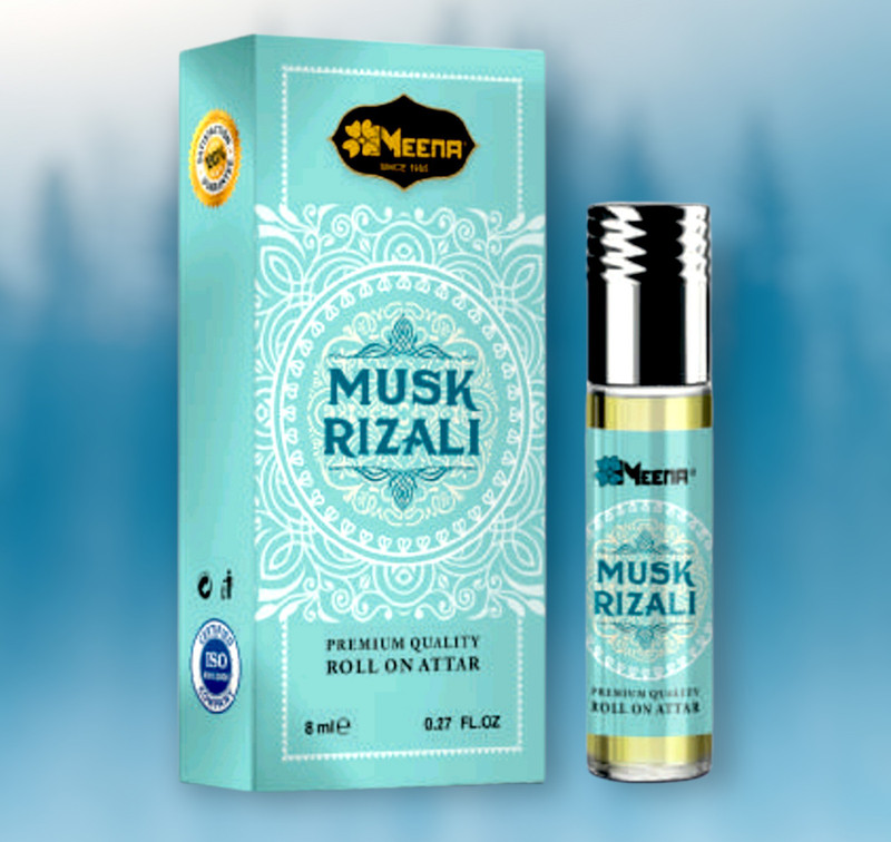 MEENA MUSK RIZALI 8ML(PACK OF 1) Floral Attar(Floral, Natural, Musk)