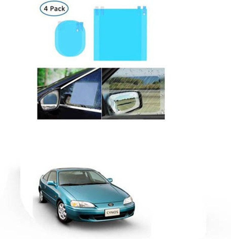 FKOK Car Side View Mirror Waterproof Anti-Fog Film For Cruze Car Mirror Rain Blocker(Blue)
