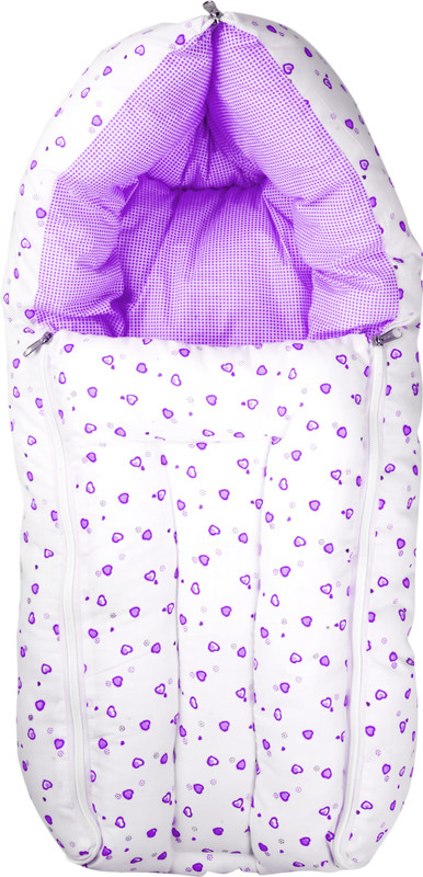 BABY KINGDOM Newborn Baby Sleeping Bag Purple (0-6 Months) Sleeping Bag