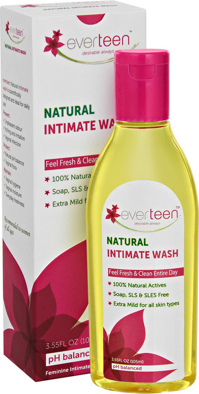 everteen Natural Intimate Wash(105 ml, Pack of 1)