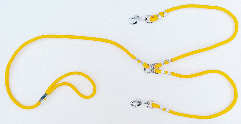 Rexalt 152 cm Dog & Cat Cord Leash(Yellow)