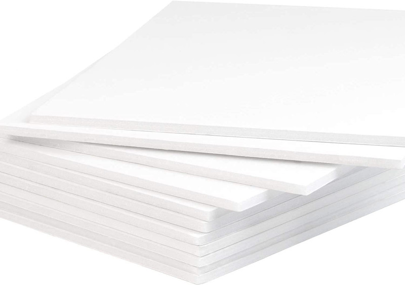 FRKB A4 Size 6 Craft Foam Board Set 3 Mm, White