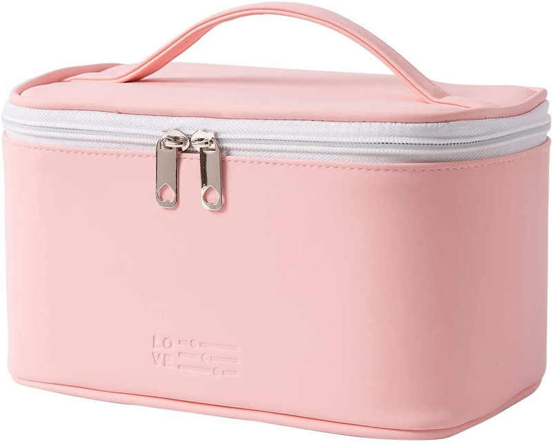 Yokids Cosmetic Pouch for Women Makeup Organizer Travel Zipper Beauty Bag Cosmetic Bag