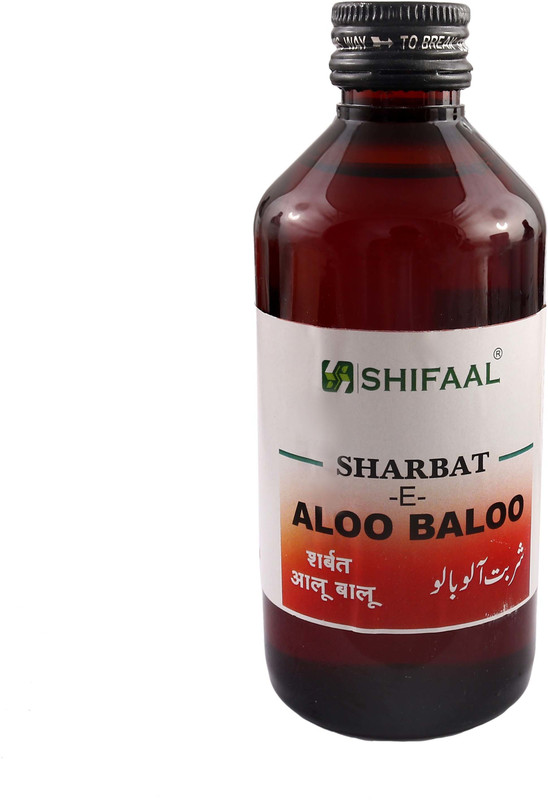 SHIFAAL Sharbat E Aloo Baloo (200ml) (Pack Of 2)(Pack of 2, 400)