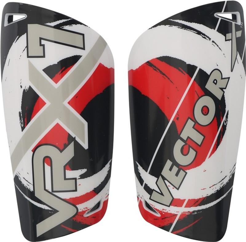 VECTOR X VRX7 PP Shell|EVA Foam|Elastic Velcro Strap for Protection|Junior Girl Boy Football Shin Guard