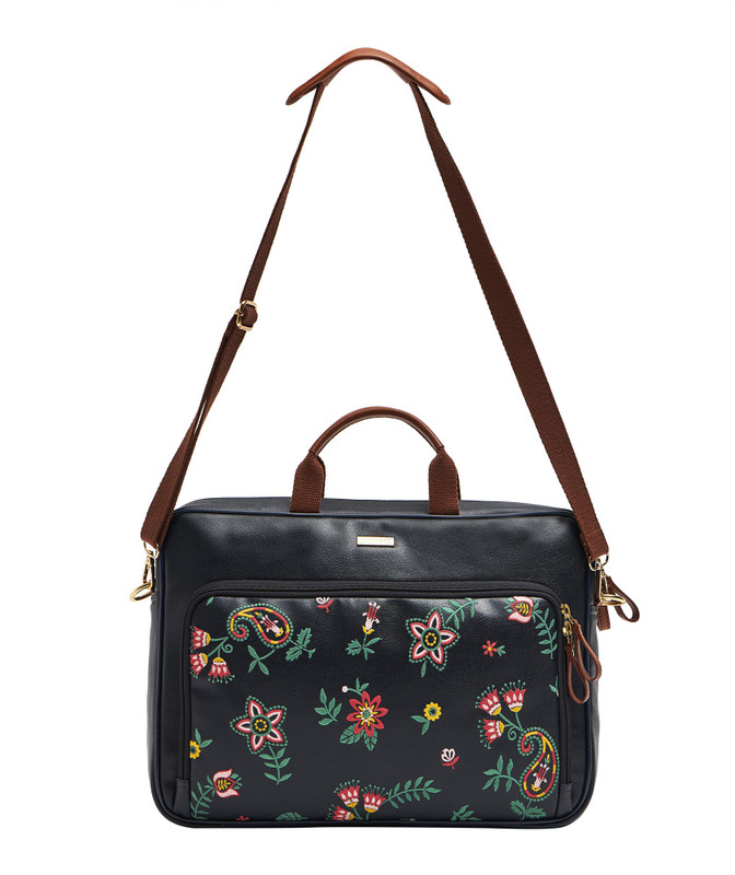 Chumbak Laptop Case Bag for Women | Laptop Bag for College/Office Messenger Bag(Blue, 6 L)