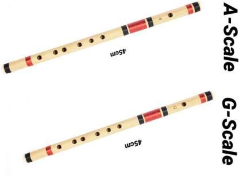BestBrother 3Pcs B-Scale, A-Scale, G-Scale Bamboo Flute Bamboo Flute(43 cm)
