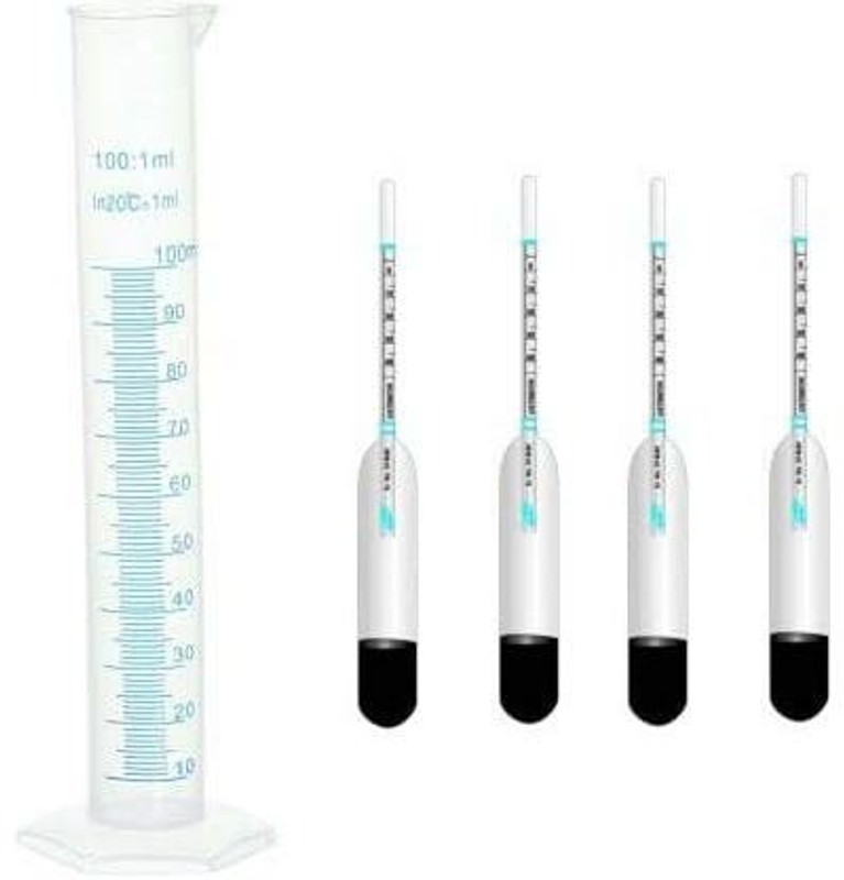 DRAZLI MERCURY LACTOMETER HYDROMETER FOR TESTING MILK PURITY,MILK GRAVITY Hydrometer