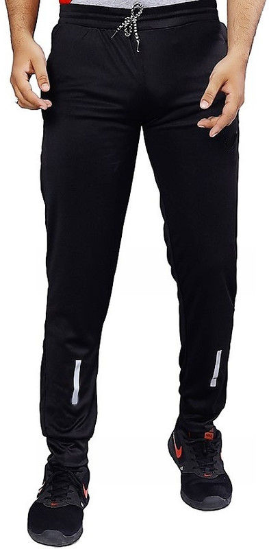 SH.KBH Regular Fit Men Black Trousers