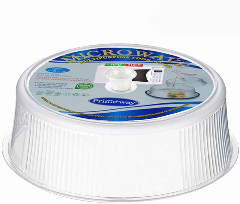 Primeway Microwave Multipurpose Food Cover 9.5 inch Lid, Pack of 1(Polypropylene)