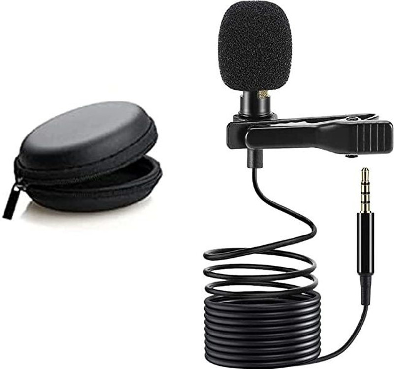 NAFA 3.5mm Clip For Youtube, Voice Recording Smartphones, DSLRs, Laptop/PC Microphone